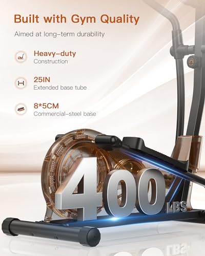 image for Niceday Elliptical Machine, Elliptical Trainer for Home with Hyper-Qui