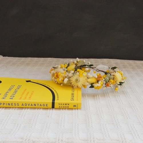 Corona de flores secas para boda DXXD modelo Adule miniatura 3