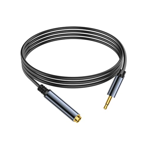 Cable de audio 3,5 mm a 6,35 mm macho hembra extension 1/8 a 1/4