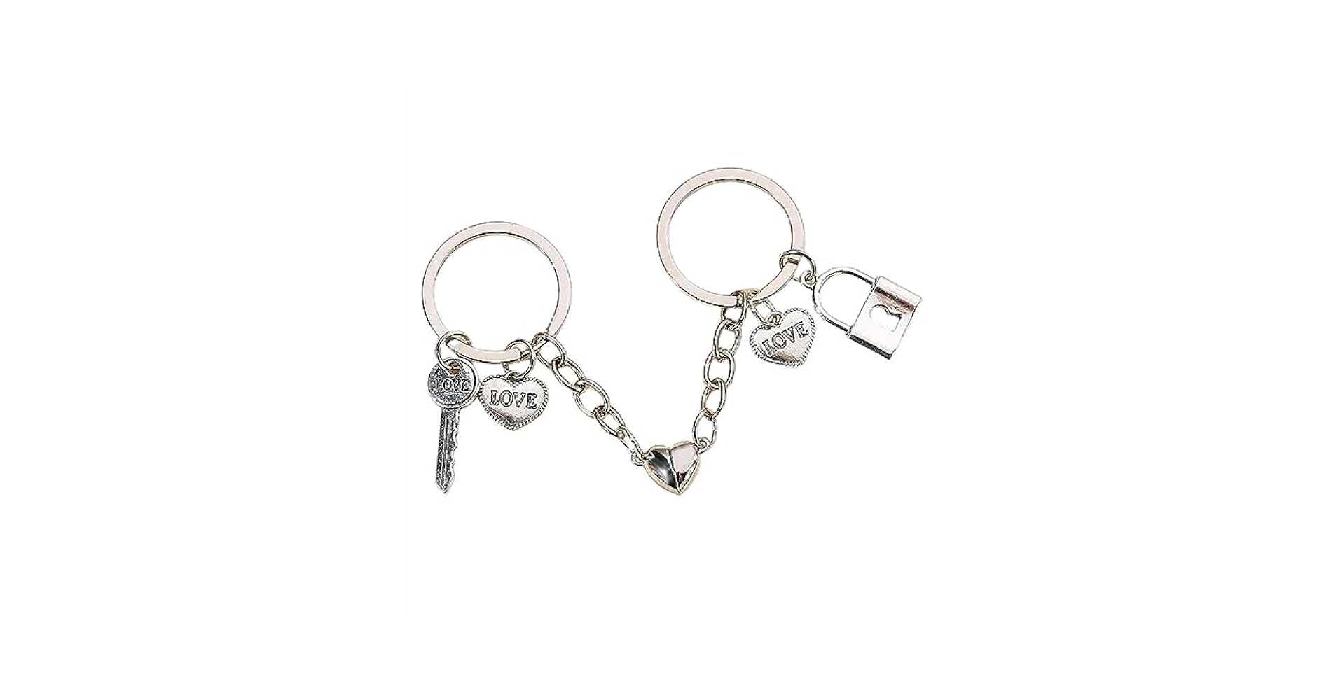 Amazon.co.jp: キーホルダー 英字Loveラブキーホルダーロック