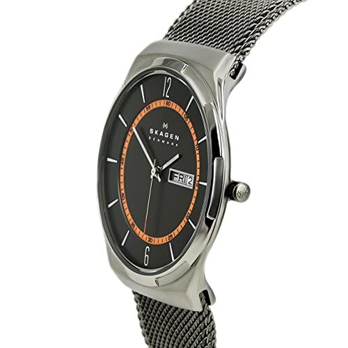 Skagen-Herrenuhr-Melbye-Day-Date-mit-drei-Zeigern-40-mm-Gehaeusegroesse-Mindestens-50-recycelte-Edelstahluhr