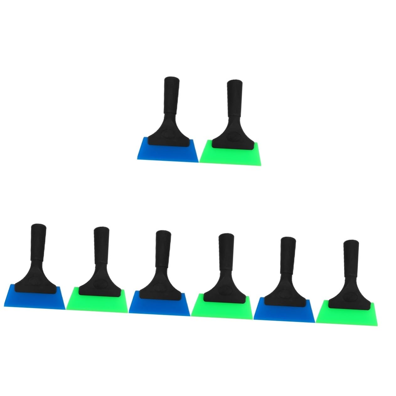 Gatuida 8pièces Raclette De Squeegee pour Film Auto Outils De De Film Vinyle pour Voitures avec Poignée Ergonomique Accessoire Pratique pour Nettoyage