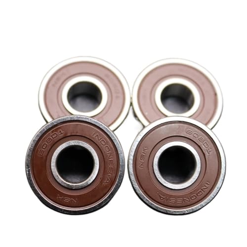 Roulement à billes 608DD NSK en acier robuste de dimensions 8x22x7 mm