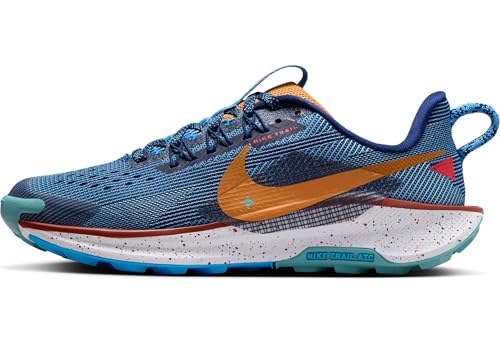 Nike Pegasus Trail 5 Big Kids' Trail Running Shoes (FV5638-400, Blue Void/Blue Beyond/Photo Blue/Monarch)