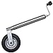 vidaXL Rueda Jockey de Remolque 48 mm con Abrazadera Accesorio Coche Caravana