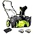 Cordless Snow Blower: DEKOPRO 40V|20-Inch Cordless Snow Thrower, Electric Snow Removal with Adjustable Chute, LED Light, Electric Snow Blower with 25ft Throw Distance