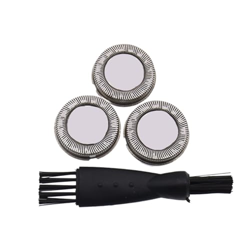Compatible Avec Philips，HQ156, HQ167, HQ540, HQ560, HQ586, HQ5421, HQ5425, HQ5461，HQ5465 Cool Skin 5000/6000 Rasoirs Têtes Rasoir Rechange 3 Pièces