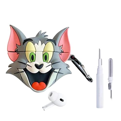 Image of YODI Case Cover for Airpods Pro|Pro 2|Airpods Pro 3|Airpods 4 Pouch, Silicone Cases with Cleaner Kit 360 Drop Protection,Shock-Resistant ((Tamm Cartoon), Airpods 3 (2022))