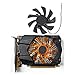 Youngran 8. 5mm. Chłodniejszy wentylator T129215SH DC12V 0,30AMP 2PIN Wentylator chłodzący karty graficznej kompatybilny Zotac Nvidia. Geforce GTX 750. Ti. 2 GB GTX 1050 mini leisurely