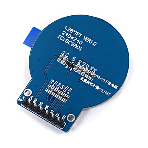 Teyleten Robot 1.28 Inch Tft Lcd Display Module Round Rgb 240 * 240 Gc9A01 Driver 4 Wire Spi Interface 240X240 Pcb For Arduino 3Pcs #TOP4