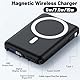 Yiisonger für Magsafe Powerbank 10000mAh, Wireless Magnetische Powerbank Schnelles Laden mit LED-Display und USB-C Ladekabel Externe Akkupack für iPhone 16/15/14/13/12 Pro Max/Pro/Plus