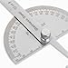 Stainless Steel Protractor Angle Finder 0-180 Degrees Angle Ruler Finder 10 Cm Woodworking Ruler Adjustable Angles Rulers Angle-Measure Tool