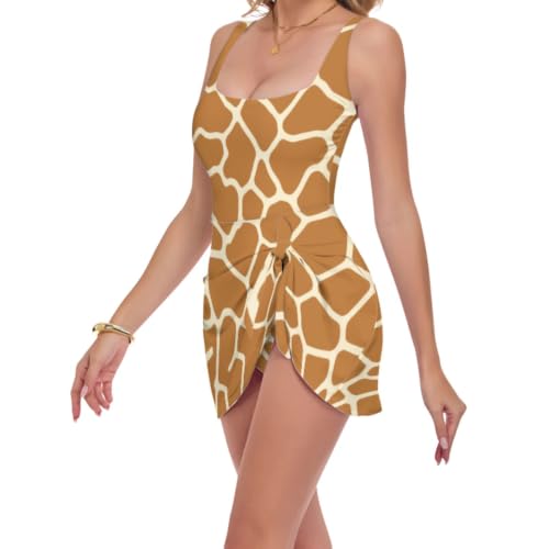 Robe de bain avec bas intégré résolvant le besoin de couvrance et maintien push-up
