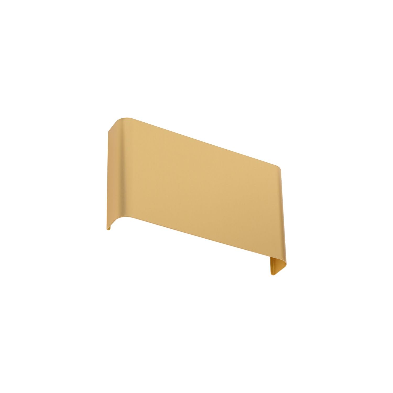 Lampada da parete per interni, applique oro, luce up-down, scala, L:25 cm, G9, 2 luci, piatta, angolare, corridoio, soggiorno, applique camera da letto