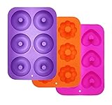 1. 【3 FORMAS PARA COCINAR】: Este juego bandeja horno,incluye 3 tipos de formas: corazón, calabaza, redondo. Molde de pastel Magnum, diferentes diseños de cupcakes pueden satisfacer sus diferentes preferencias y necesidades.