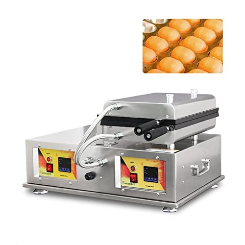 Máquina Eléctrica para Takoyaki y Waffles 2000W miniatura 4