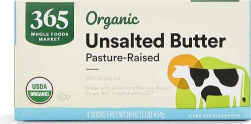 365 by Whole Foods Market, Organic Butter Unsalted, 1 lb