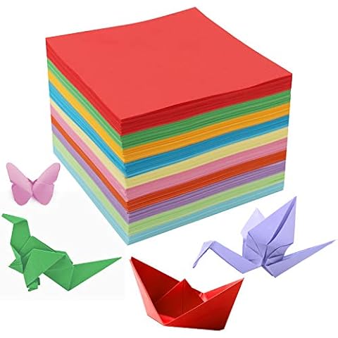 1100 Hojas Papel Origami Doble Cara Cover