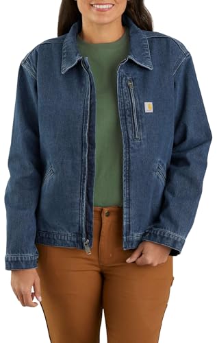 Carhartt Men's Loose Fit Denim Detroit Jacket