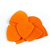 Dan's Guitar Store - 10-pack - Grippy Precision Lightweight High-Visibility Plectrums for Profess...
