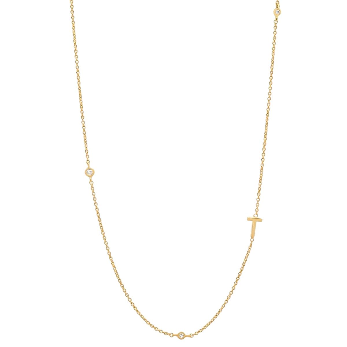jewellry Neu 2025 925 Sterling Silber Gold Buchstabe Schlichter Anhänger Choker Charm Initiale AM ​​Halskette 26 Buchstaben Damen Feiner Schmuck Alphabet Mit Für Sie Schmuck Modeaccessoires Kreatives