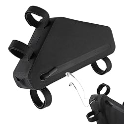 Zuasdvnk Bolsa con marco para bicicleta de montaña...: Estabilidad prolongada: arquitectura dorada triangular absorbe golpes y tensiones mecánicas, durabilidad certificada por más de 500 pruebas en rutas mixtas. Diseño ergonómico que mantiene la integridad de la carga incluso en condiciones climáticas ad...