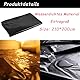 YIOTMOP Sexlaken Wasserdicht für Sex Wasserdichte Decke für Sex Fetish Latex Bettlaken Sexdecke SM Bondage PVC Wasserfeste Decke Sex Weich Wet Games Sex Spiel für Paare (200 X 210 cm) Schwarz