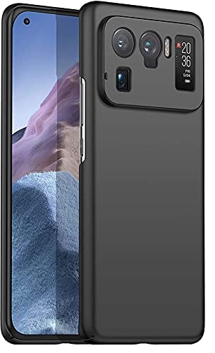 Image of Mobile Back Cover Case for Mi 11 Ultra (Silicone Case|CameraProtection|Black SC1510)