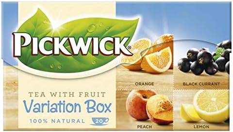 Fruit Tea | Pickwick | Fruit Variation Blue Fruit Tea 20 Pieces | Total Weight 1.06 ounce