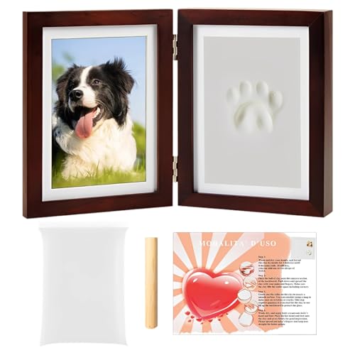 Cadre photo à charnière en MDF kit impression argile commémorative animaux