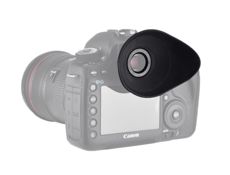 Ocular de silicona compatible con Canon EG visor LC6342 repuesto de cámara 2
