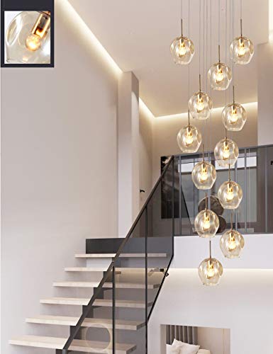 Lustre de luxe au design créatif et moderne pour chambre et salon - 2