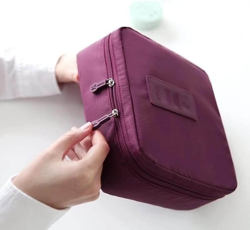 Multifunction Travel Cosmetic Bag Women Waterproof MakeUp Organizer Female Storage Make Up Cases image 5
