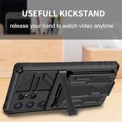 Coque Samsung S24 Ultra porte-carte silicone rigide idéal pour vos sorties