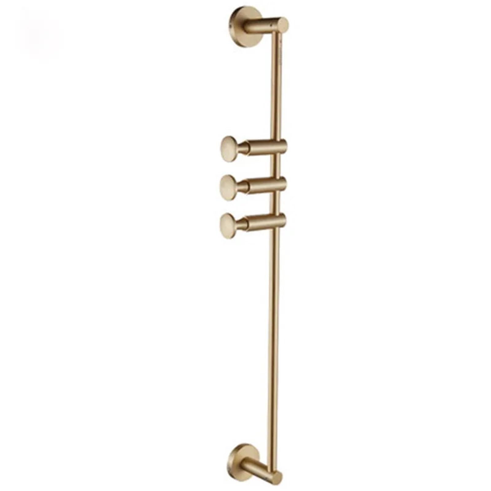 UALXPAO Brass Robe Hook Wall Mounted Brass Cloth Hanger Wall Hook