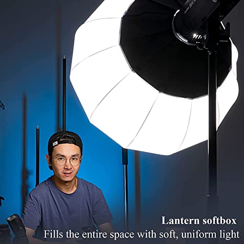 Image of Osaka ET 200D Dual Color (Warm + White) 3200K-5600K Includes 9FT Light Stand Continuous Video Light with Bowens for YouTube Video Recording, Wedding, Outdoor Shooting (Remote Included)