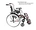 Karman S-ERGO 305 Lightweight Ergonomic Wheelchair S-Ergo305Q18RS, 29 lbs., Quick Release Wheels, Frame Rose Red, Seat Size 18