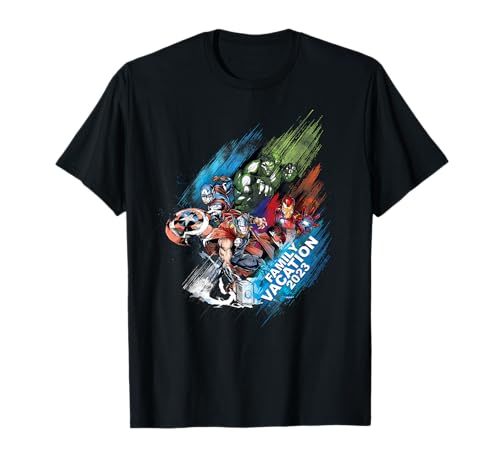 T-shirt Iron Man Thor Hulk Cap : partagez la magie Marvel en famille