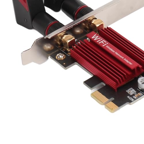 ASHATA 7260AC WiFi 6 PCIe WiFi Card for Desktop, Pro PCIE WiFi Card, 1200Mbps 2.4G 5G Dual Band BT4.0 PCIE Wireless Network Card with 2 10dBi Gain for Windows 7 8 10 11, ASHATApa89ctoggs miniatura 7
