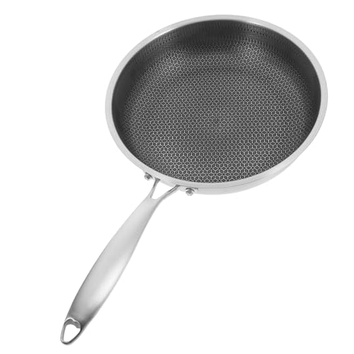 Wok Tradicional Antiadherente de Acero Inoxidable Honeycomb miniatura 1