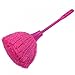 sourcing map Microfibre Plumeau Saupoudrage Brosse Amovible Lavable Nettoyage Outil pour Fenêtre Magasins Climatisateurs Ventilateurs Plafond, Rouge