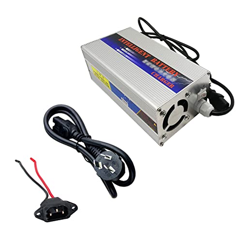 BtrPower 72V 10A Power Supply Adapter Charger AC Input 110V DC Output 87.6V for 24S LiFePo4 Battery (87.6V 10A Charger)