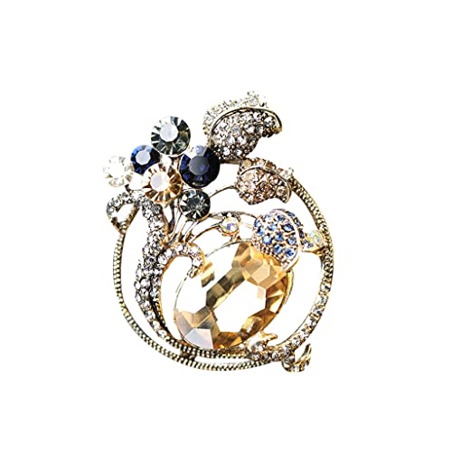Broche fleur pour pull et veste, l'accessoire rétro idéal au bureau