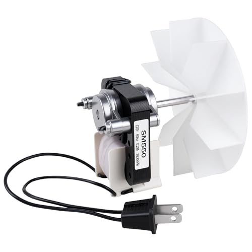 Universal Quiet Bathroom Exhaust Fan Motor Kit – 50 CFM, 3000 RPM, 120 V, Compatible with Nu-Tone Br-oan 50 CFM Models, Super-Quiet Operation, DIY Install in Minutes