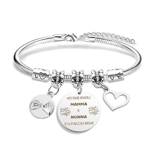 Prrivnix Festa Della Mamma Idee Regalo Nonna Bracciale Donna Regalo Nonna Compleanno Idee Regalo Festa Della Mamma E Nonna Regalo Per Nonna Idee Regalo Per La Nonna Compleanno Regalo Donna Compleanno