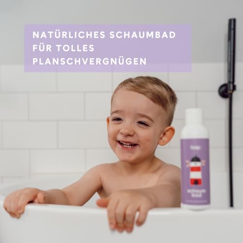 boep Schaumbad für Babys & Kinder | Milder Badeschaum mit Bio-Ringelblume | Vegane Naturkosmetik | Entwickelt von einer Ärztin & Mama (150ml)