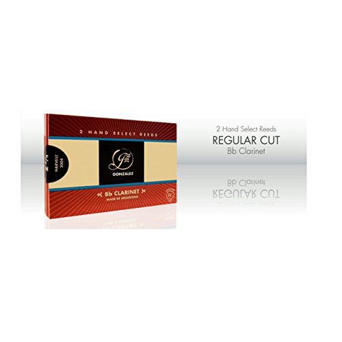 Gonzalez Reeds Clarinet Bb Strength 2.5 Regular Cut 2Pcs (Duo) #TOP28