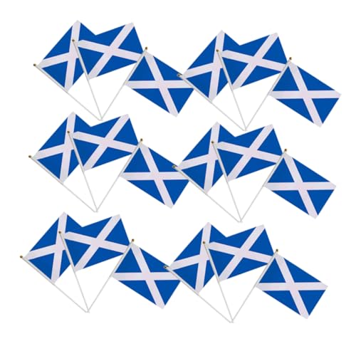 Drapeaux Écossais À Main de petite taille pour décorations de fêtes et rassemblements - 8