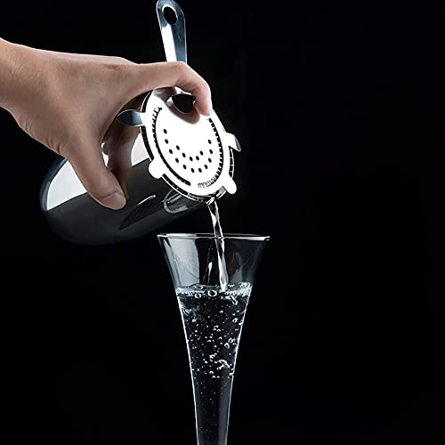 image for WUWEOT 9 Pack Cocktail Strainer, 4-Prong Stainless Steel Bar Strainer,