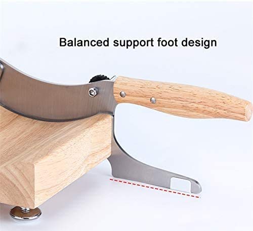 YFGQBCP aufschnittmaschine Manuelle Chinesische Medizin Slicer, Edelstahl Kräuterschneider Schneidemaschine for… – Bild 3